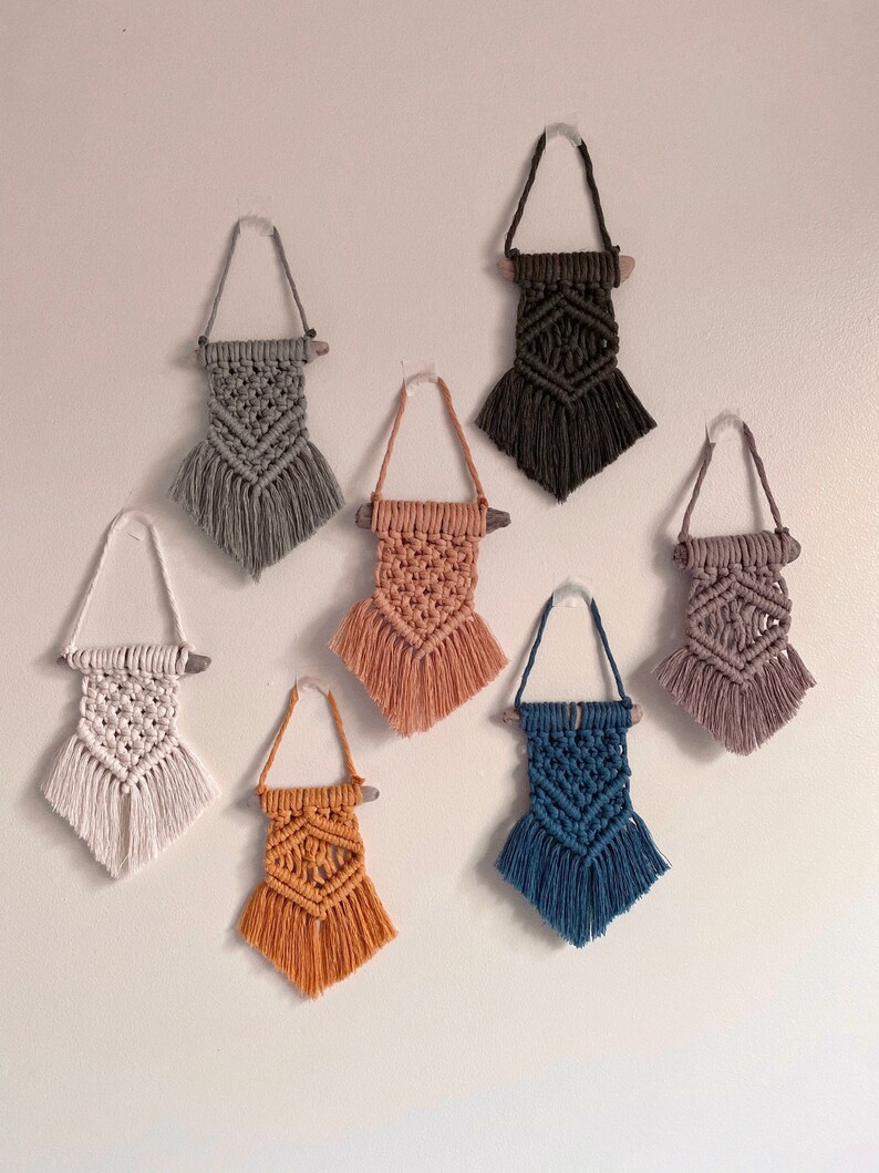 Long Macram\u00e9 Wall Hanging Long Macram\u00e9 Wall Hanging