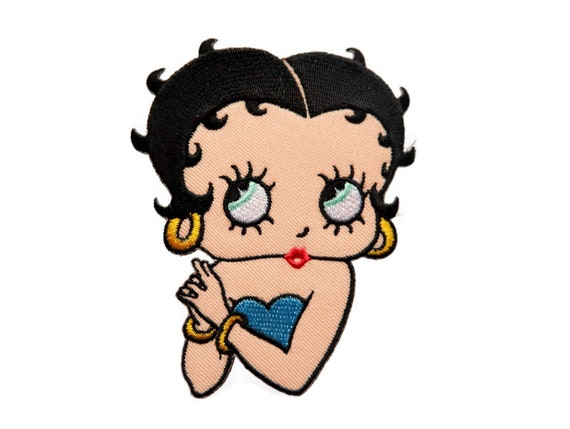 Betty Boop Embroidered Cloth Iron On Patch