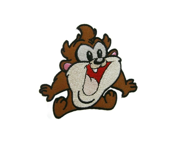 Looney Tunes Embroidered Iron On Patches Tasmanian Devil Patch NEW