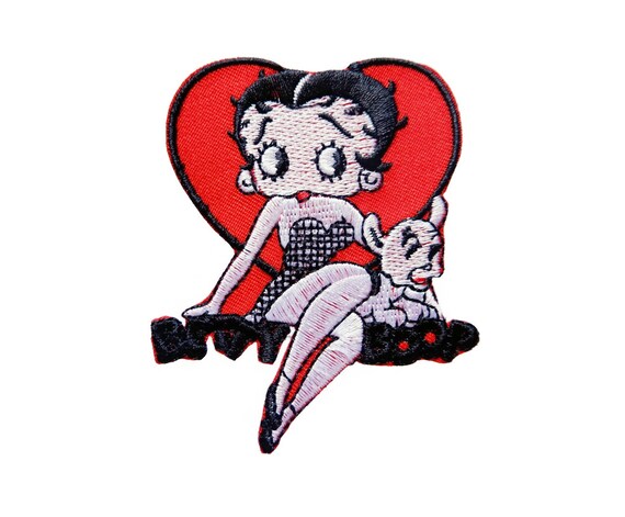 Comics Cartoon Air Force Embroidered Iron On Applique Patch Betty