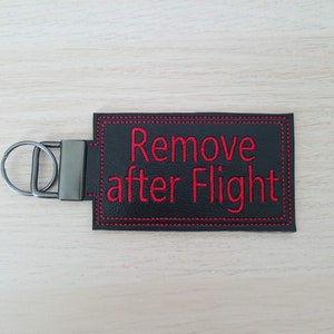 Remove After Flight Key Chain - Keychain