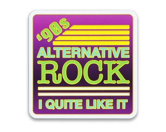 Premium 90s Alternative Rock Fridge Magnet