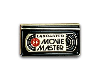 LIMITED TO 100 90s Nostalgia VHS Video Shop Enamel Pin