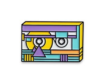 Premium Cassette Tape Music Enamel Pin