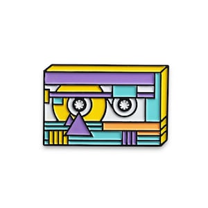 Premium Cassette Tape Music Enamel Pin