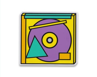 Premium 90s Nostalgia Compact Disc Sticker