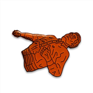 LIMITED TO 100 Thumbs Up Special Agent TV Show Enamel Pin