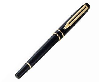 Personalized Free Engraved Roller Ball Pen for Her Him Coach Award Office Corporate Friend Executive Retirement Coworker Desk Custom