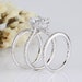 see more listings in the 3 Pcs Bridal Set Ring section