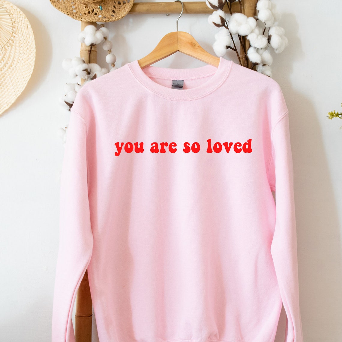 You are So Loved Jumper / Positive Motivational Etsy