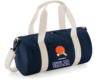 Sac de ping-pong personnalisé, Sac de sport personnalisé, Sac de jeux de ping-pong, Sac personnalisé pour kit de ping-pong, Tennis de table, Sac d'équipement de sport