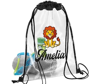 Custom top swim bag