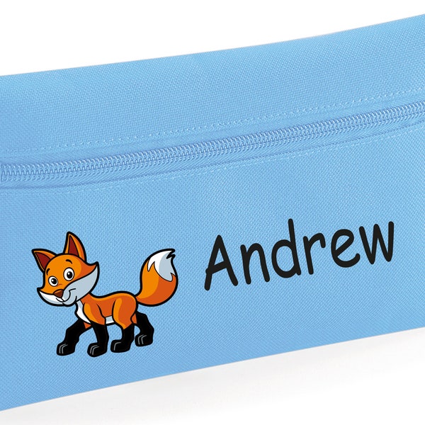 Fox Pencil Case Etsy