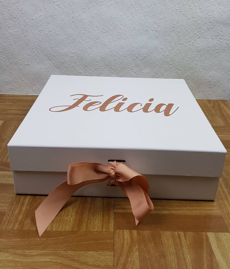Personalised Large Bridesmaids Gift Box Personalized Gift Box Etsy
