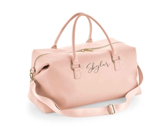 Personalised hospital bag, Hospital Bag, Weekend Bag Initials, Changing Bag, Wedding Bag, Gym Bag, Comes in different colours!, Baby Shower