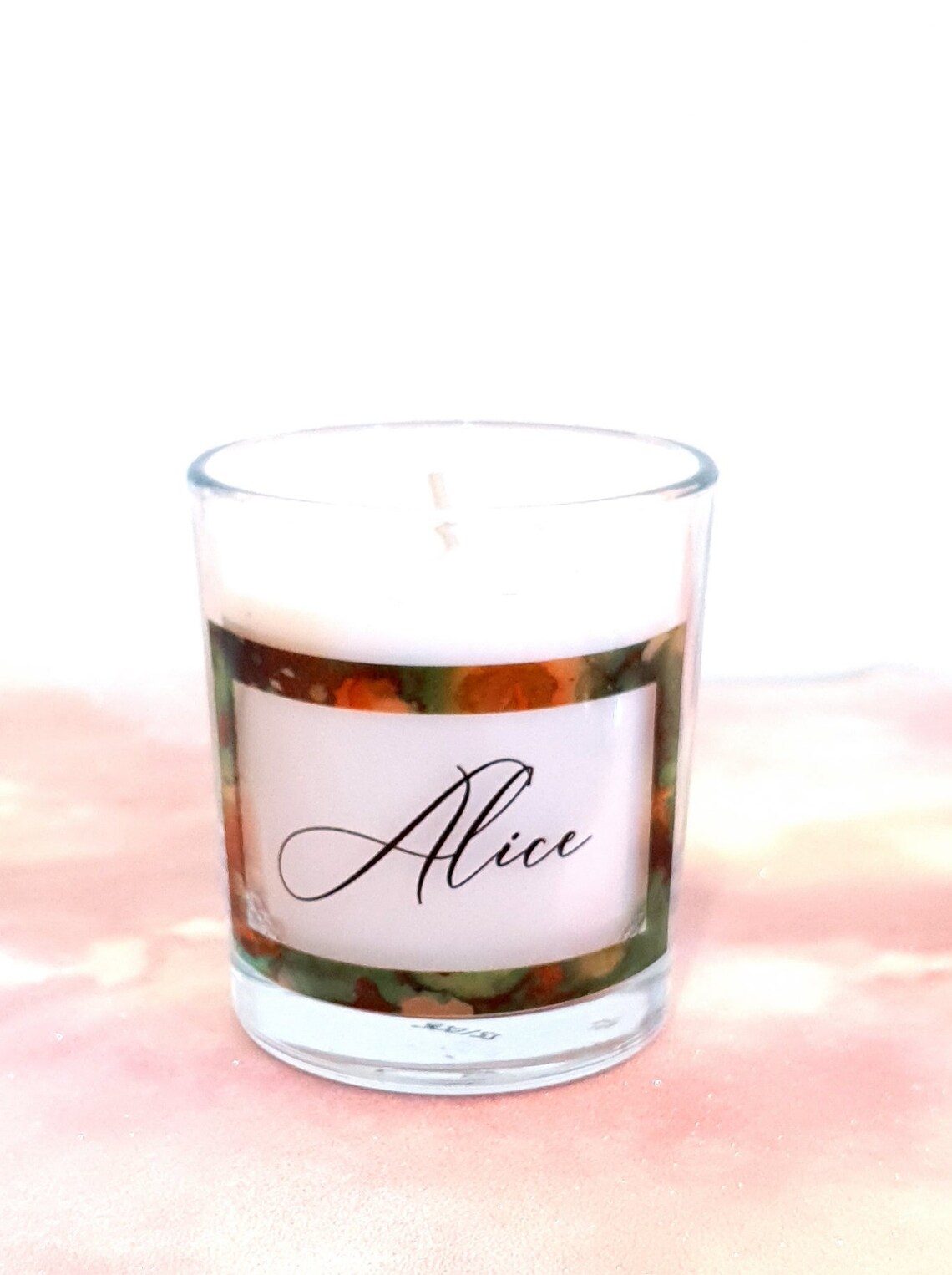 Personalised Scented Candle Personalised Name Candle Etsy