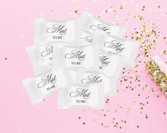 Mint To Be White Mints BULK SETS - White Mints - Affordable Wedding Favor - Individually Wrapped Wedding Candy - Wedding Mint Favor