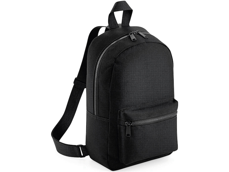 Black Personalised Kids Backpack with Peter Rabbit Design customised with name. This Back to School Backpack is perfect for Toddlers