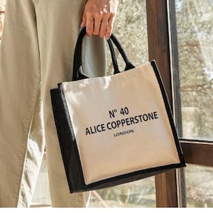 Personalised Tote Bag Great Gift Bag For 18th, 21st, 30th, 40th Birthday Surprise Gift Bag Birthday Gift Bag, Birthday Tote Bag Any Age