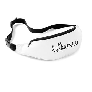 Personalisierte Bauchtasche: Bauchtasche mit individuellem Namen, Geschenk zum Junggesellinnenabschied