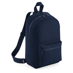 Personalised Navy Blue Kids Backpack with Peter Rabbit Design customised with name. This Back to School Backpack is perfect for Toddlers