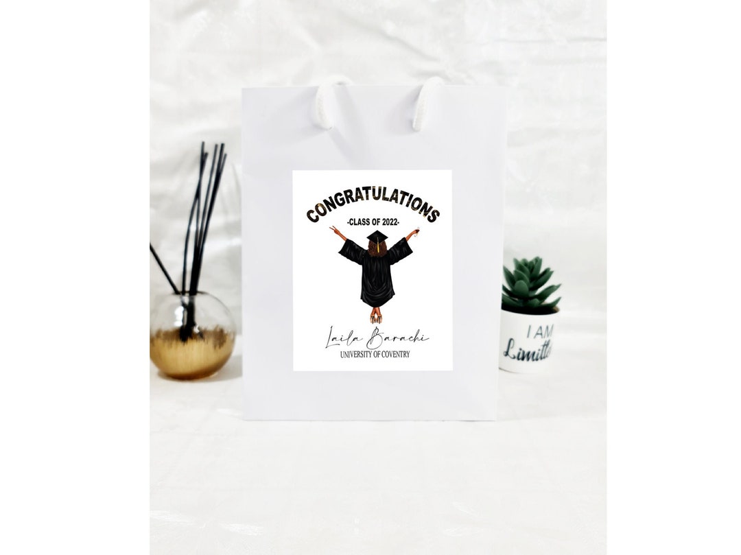 Graduation Gift Bag Class of 2022 Graduation Custom Etsy