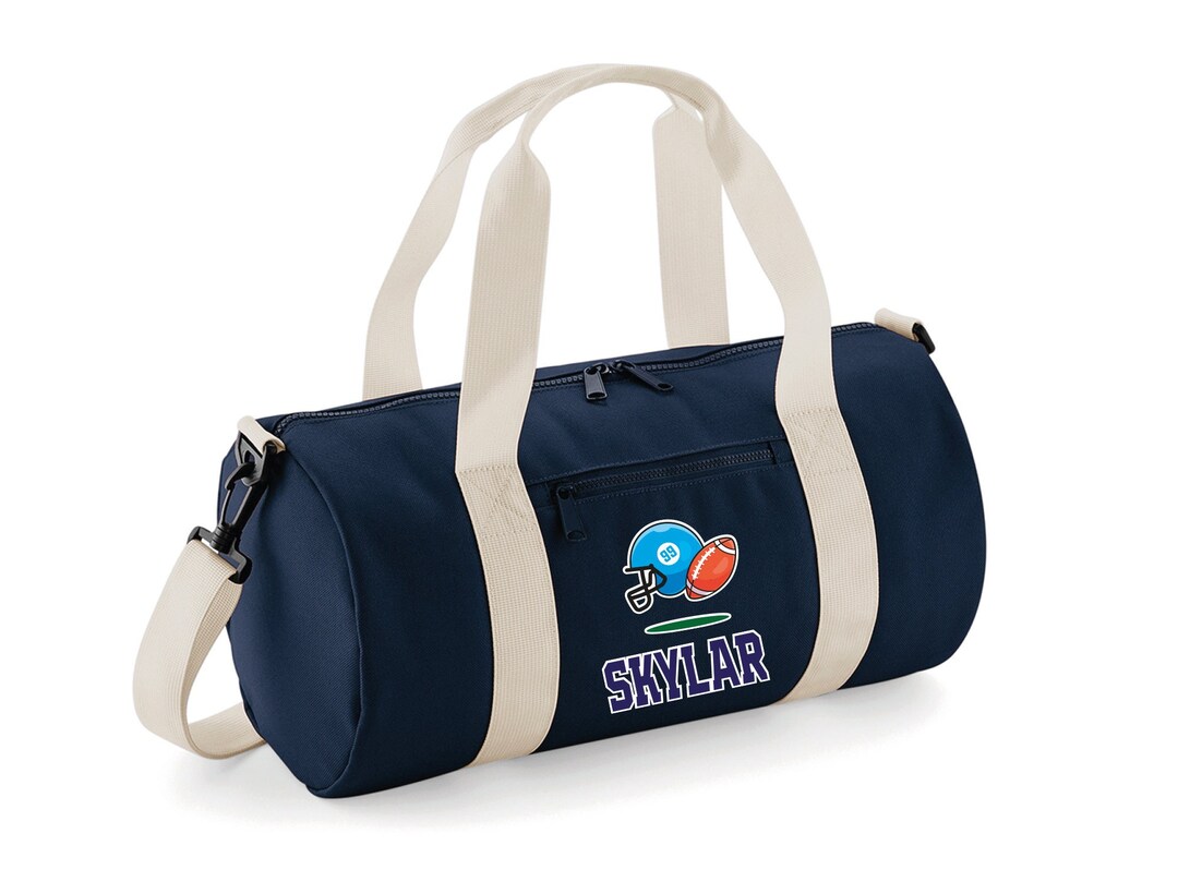 Personalised Rugby Kit Bag, Custom Name Rugby Boot Bag for Him, Forher