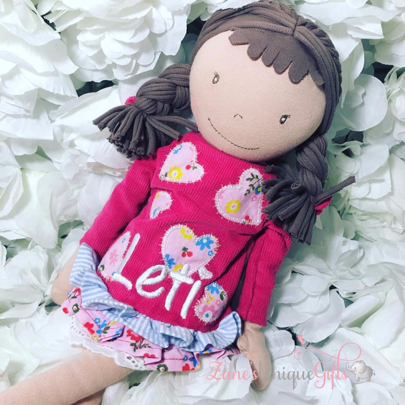 personalised soft doll