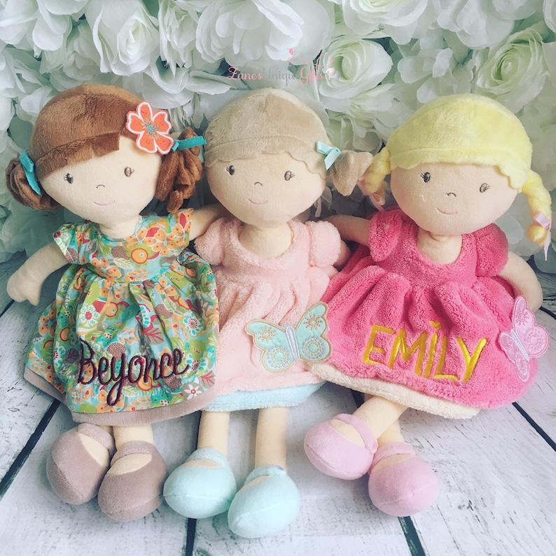 personalised rag dolls for babies