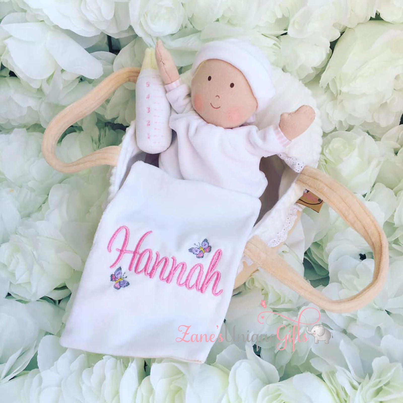 personalised baby doll