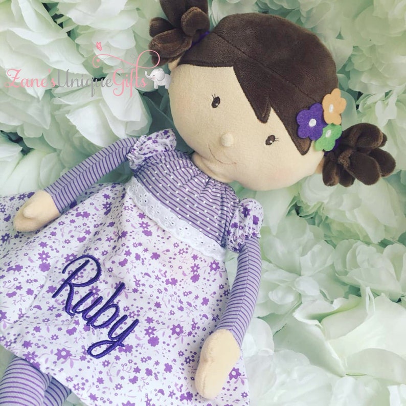 personalised soft doll