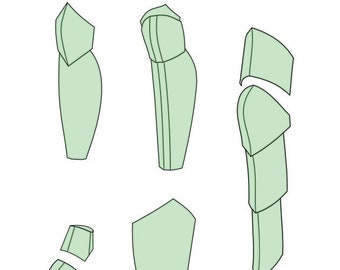 Foam Leg Armour Patterns