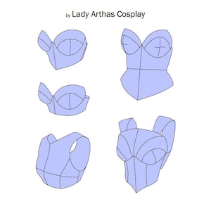 Foam Breastplate Patterns