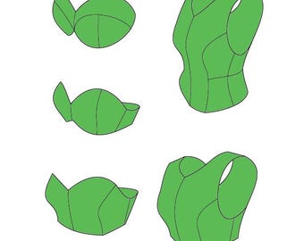 Foam Breastplate Patterns VERSION 2