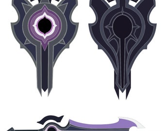 Lunar Eclipse Leona Shield and Sword Patterns