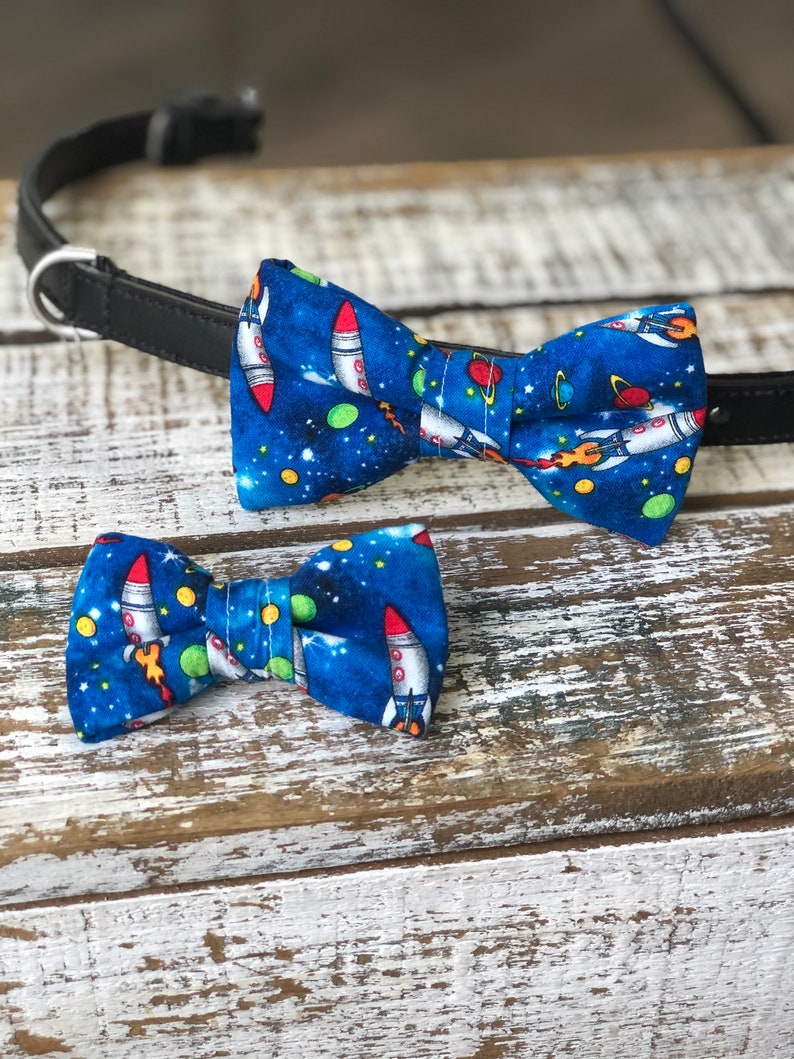 Rocket Ship Space Bow Ties