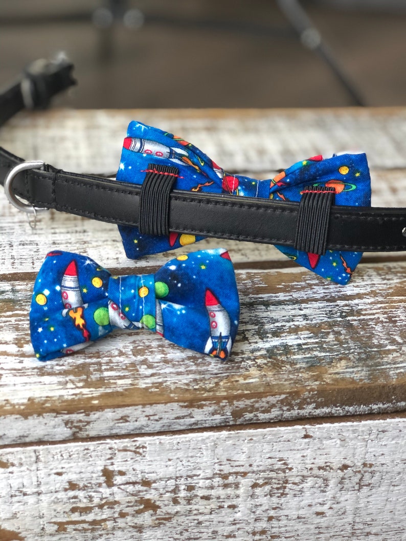Rocket Ship Space Bow Ties