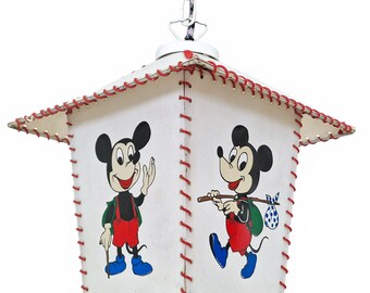 Vintage 1950s Mickey Mouse, Minnie Mouse Circus Kitsch 