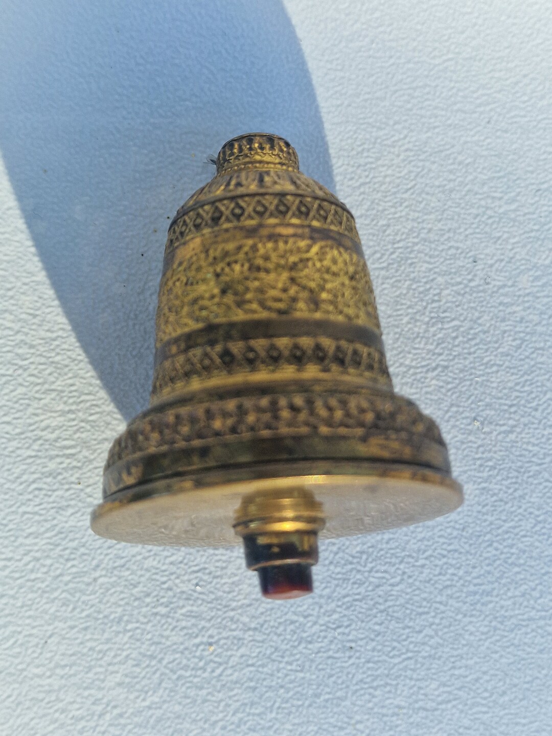 Early Antique Brass Art Nouveau Period Butler Bell With Push Button for ...