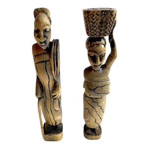 Ashanti-echtpaar - Akuaba, Ashanti - Ghana