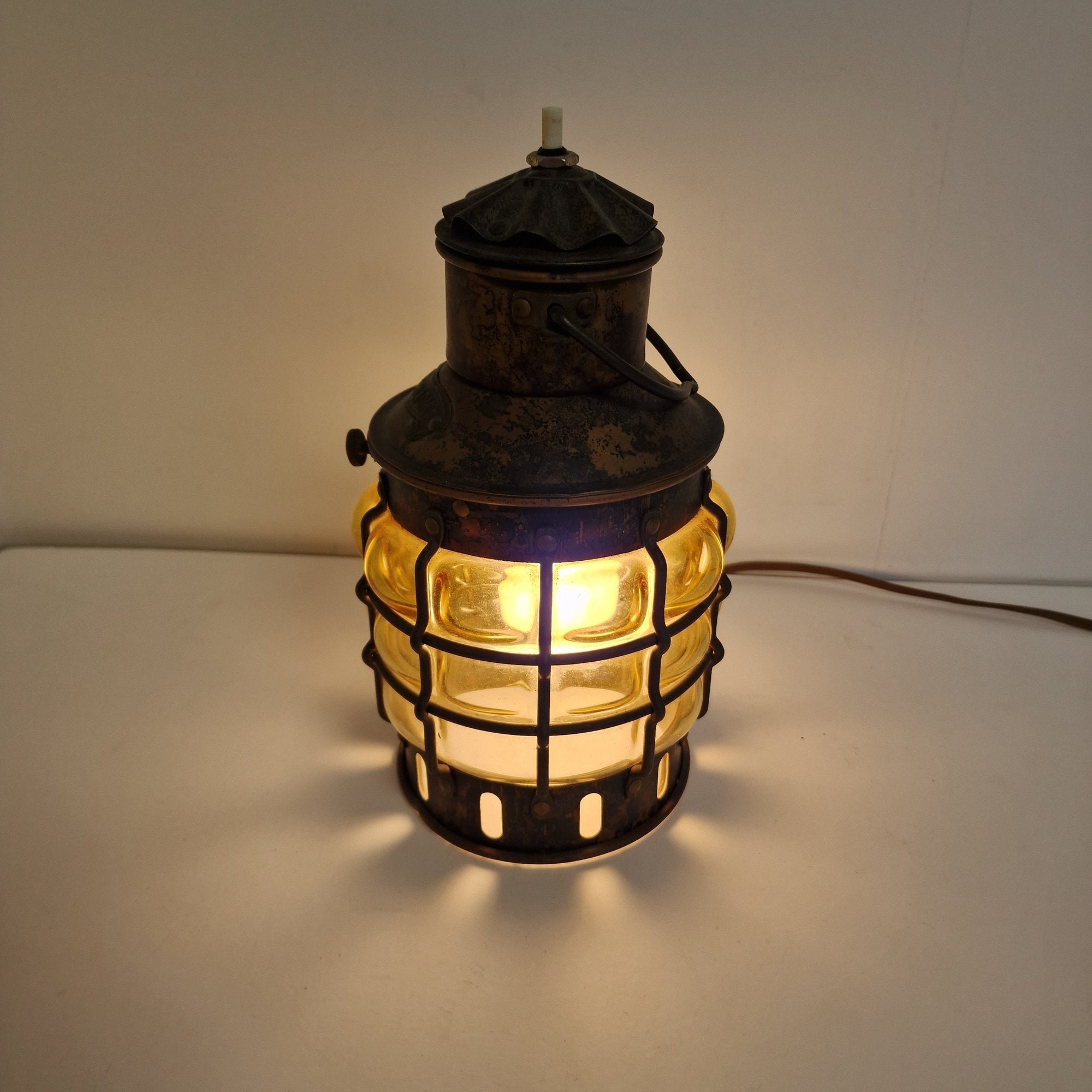 verkiezen Paleis Overeenkomend Antieke Tafellamp - Etsy