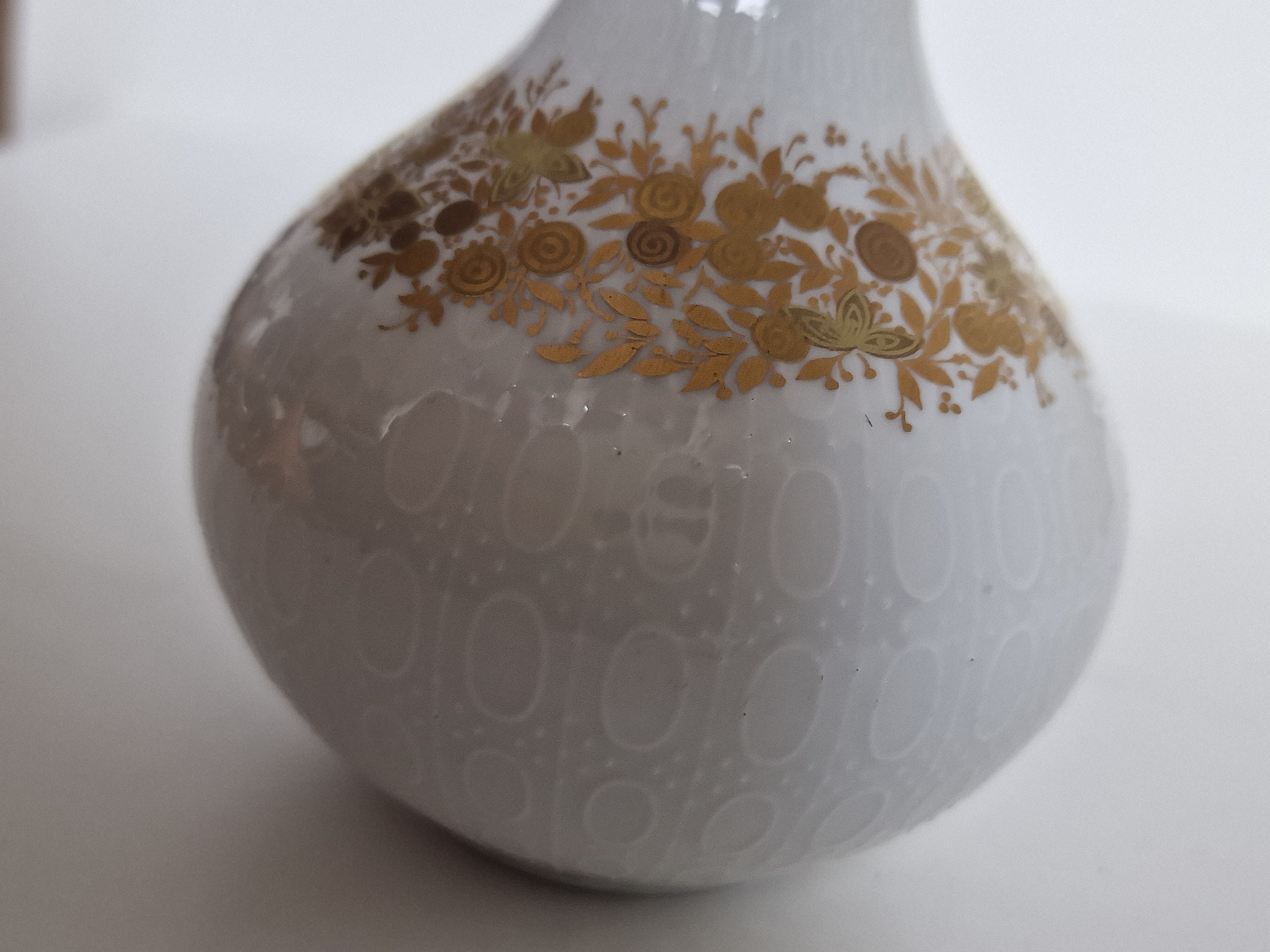 Vintage Rosenthal Studio Line Bjorn Wiinblad White Blue