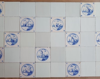 デルフト タイル 額装品 18世紀 オランダ デルフト タイル 額装品 18世紀 オランダ - メルカリ