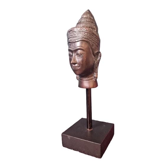 スコータイ様式 仏頭 Buddha【アンティーク】 スコータイ様式 仏頭