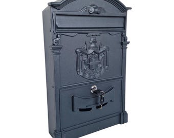 you&#39;ve got mail! stunning mailbox, metal, with key,  brievenbus postbus letterbox, vintage perfect
