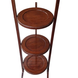 charmante wood cake stand, butlertray, cakeplateau server etagere, engelse hightea taarten plateau, cakestand,  classic britisch