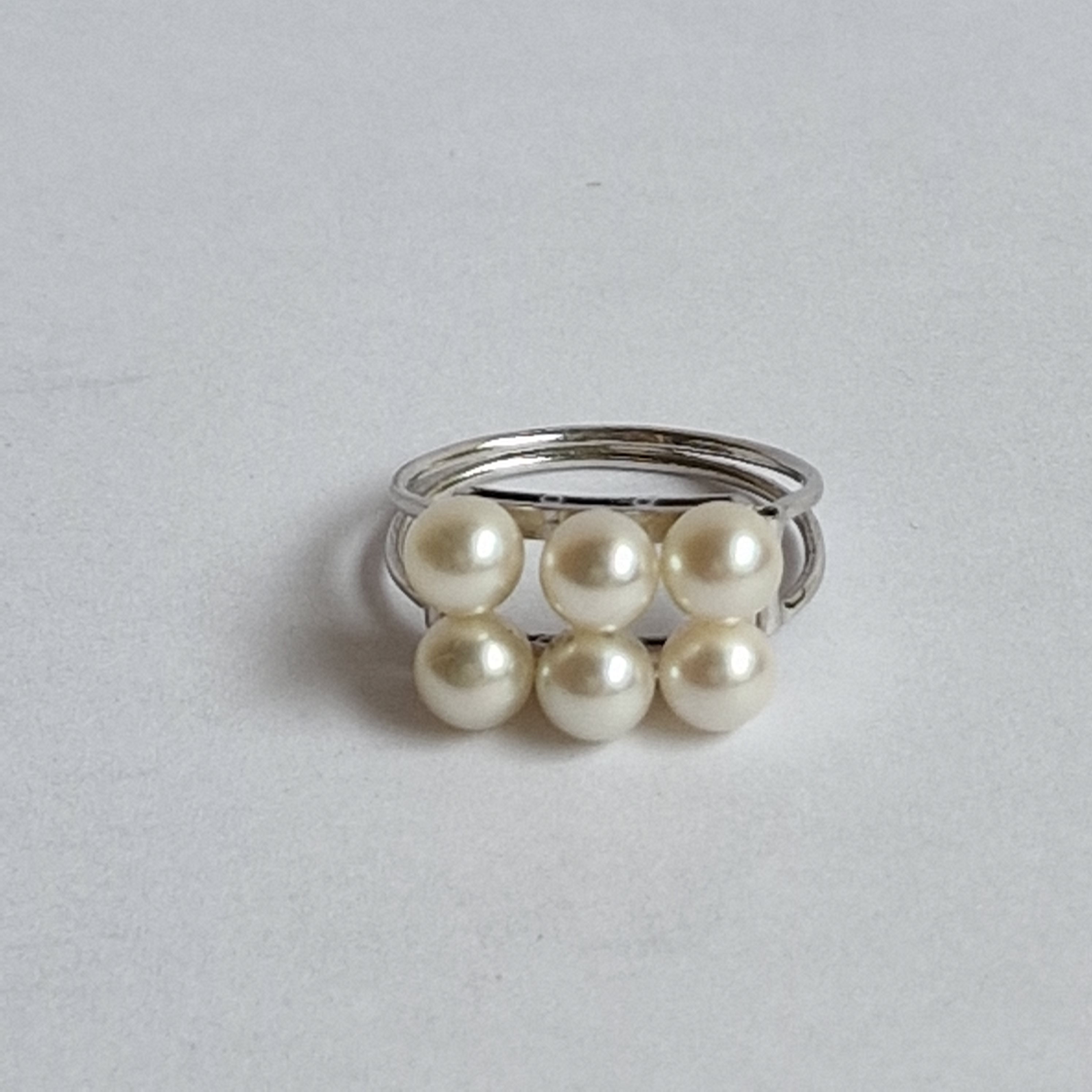 Kelder Opname buste Parel Ring - Etsy