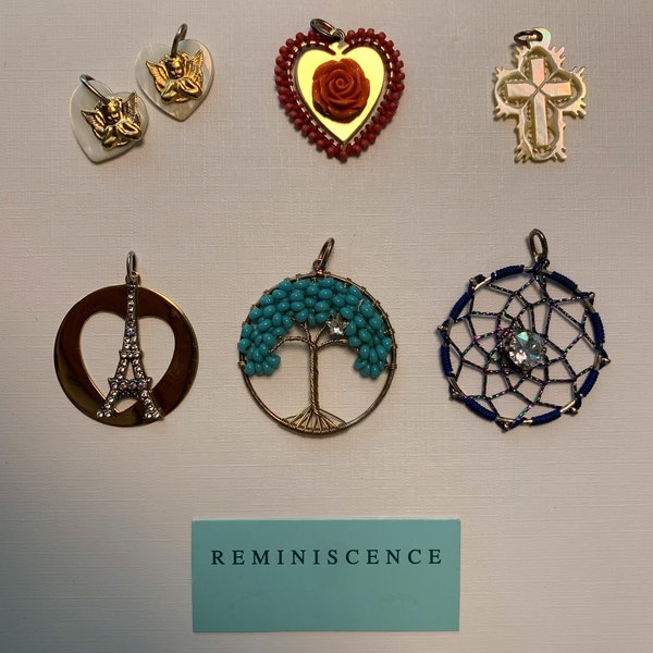 Reminiscence - exclusieve set diverse kettinghangers / hangers  -  costume jewelery
