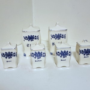 delft blauwe keuken storage jar delft blue kitchen jars coffee