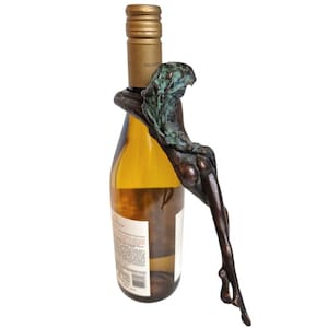 Marianne Houtkamp Bronze Sculpture: Dancing Woman, Dutch Art